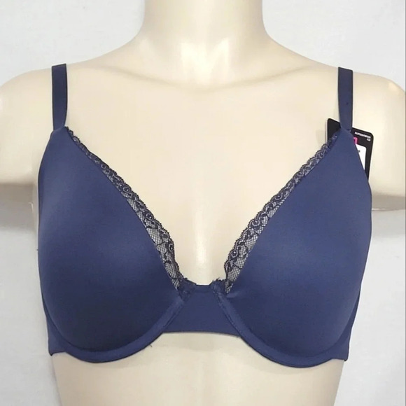 34D Maidenform Comfort Devotion Extra Cover‎ UW Bra Nav - Picture 1 of 4